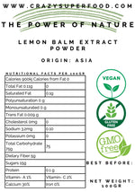 Charger l&#39;image dans la galerie, EXTRAIT DE LEMON BALM ou MELISSE
