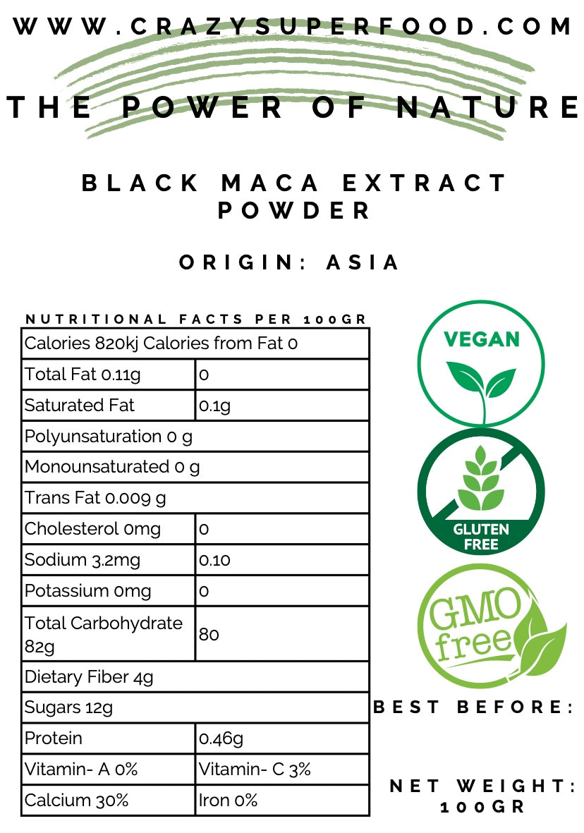 EXTRAIT DE MACA NOIR