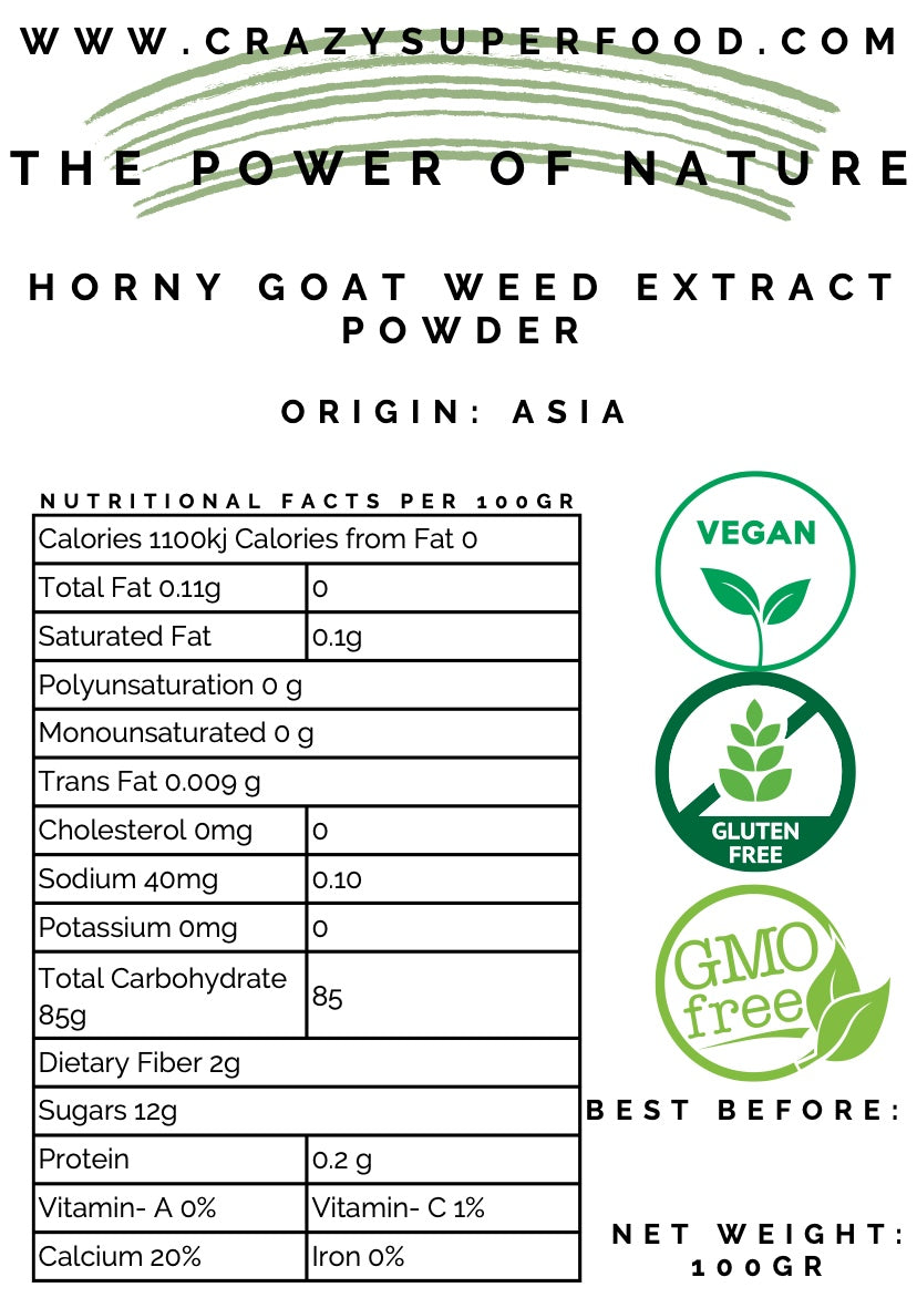 EXTRAIT D'HORNY GOAT WEED